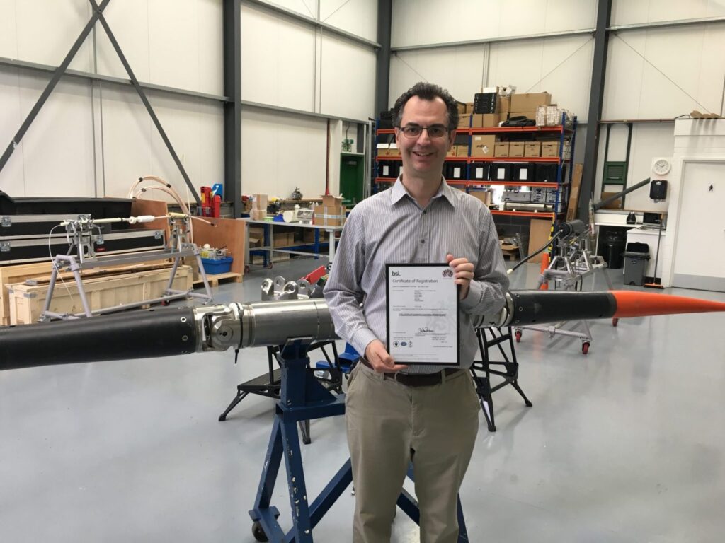 ISO9001:2015 award, June 2017